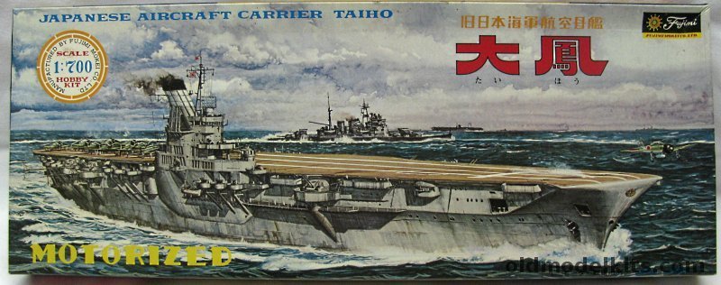 Fujimi 1/700 IJN Taiho Aircraft Carrier - Motorized plastic model kit